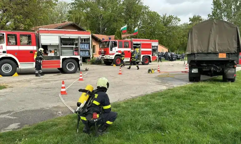 Голям пожар в Бургас