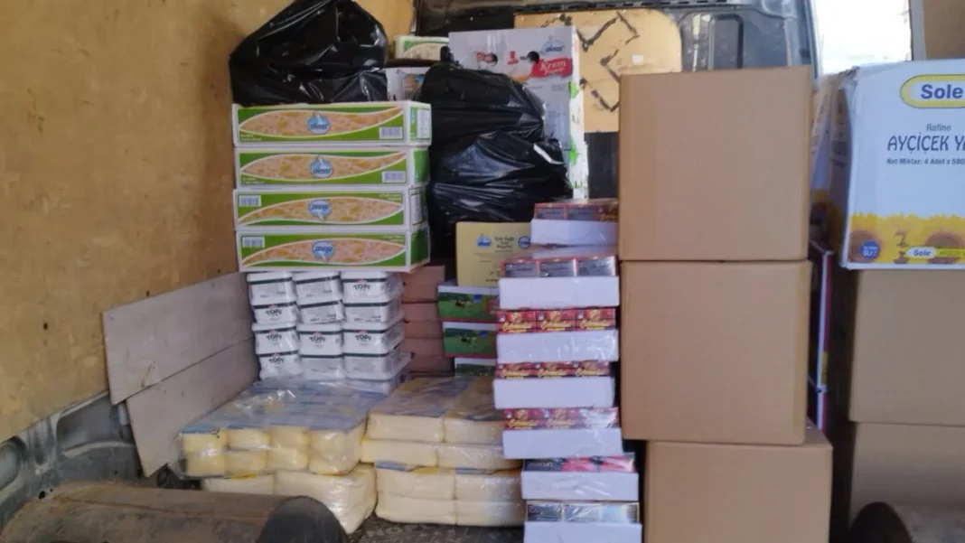 Хванаха микробус с над половин тон млечни продукти в нарушение