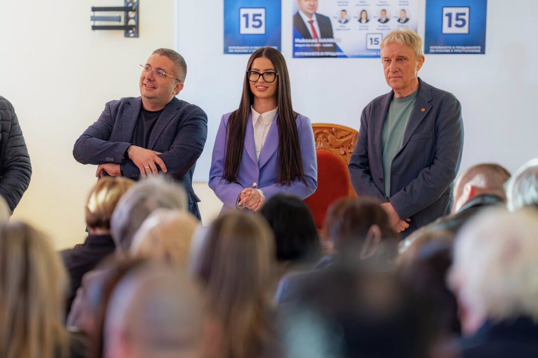 Николай Нанков представи младо лице в листата на ГЕРБ – Мила Радевска