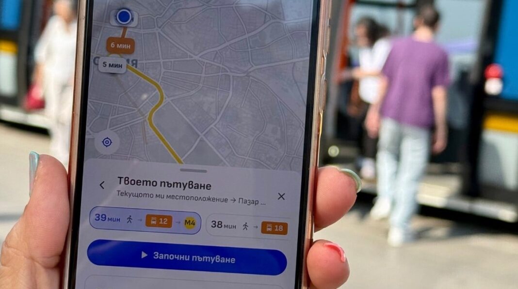 Sofia2Go вече предлага планиране на маршрути, виртуално табло и бързо свързване на карти чрез QR код