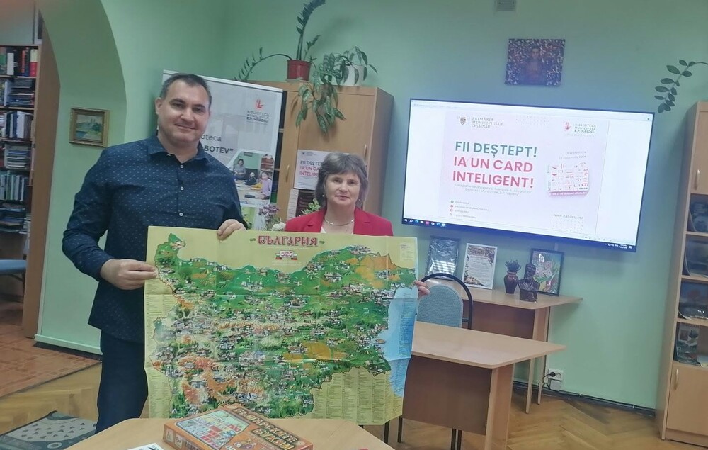 Дарение от Силистра подкрепя българската библиотека „Христо Ботев“ в Кишинев